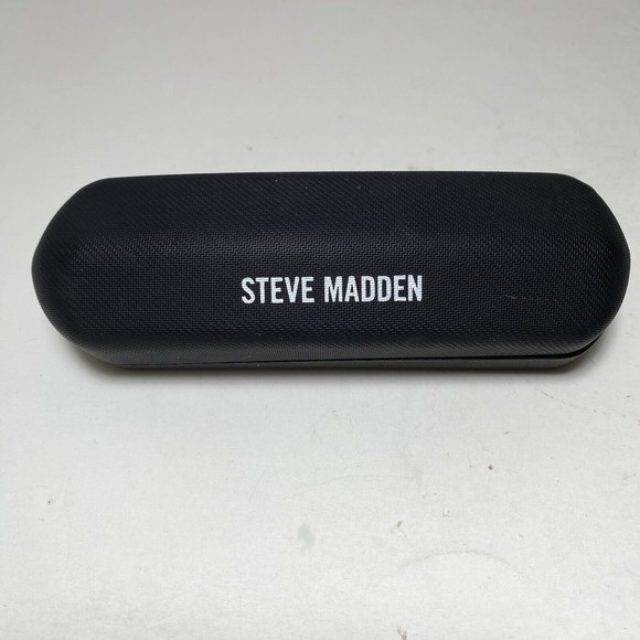Steve Madden Eyeglasses Hard Case Black Finish New - Picture 1 of 5